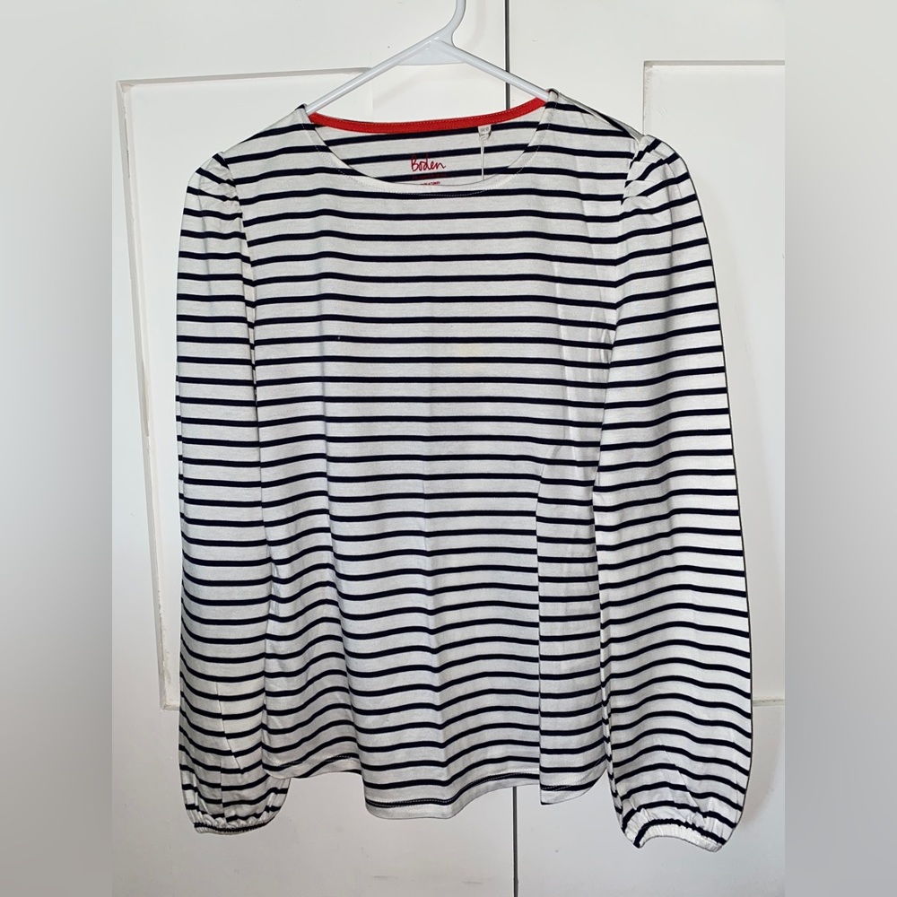 Boden Women’s Striped Long Sleeve in Size 6